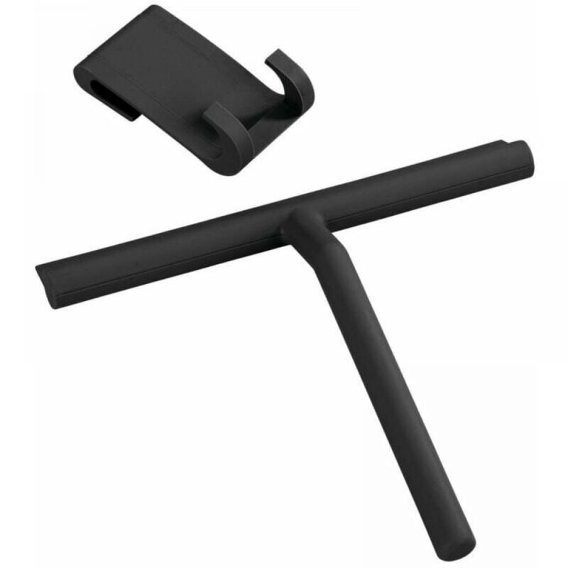 foto del prodotto cyslmuk tergivetro per finestre e cabina, nero 28 cm , tergivetro in silicone per finestre, specchio da bagno