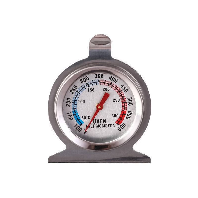 foto del prodotto cyslmuk termometro da forno 50 300 c 100 600 f, termometro da cucina in acciaio inossidabile per forno, grill, friggitrice, affumicatore, lettura