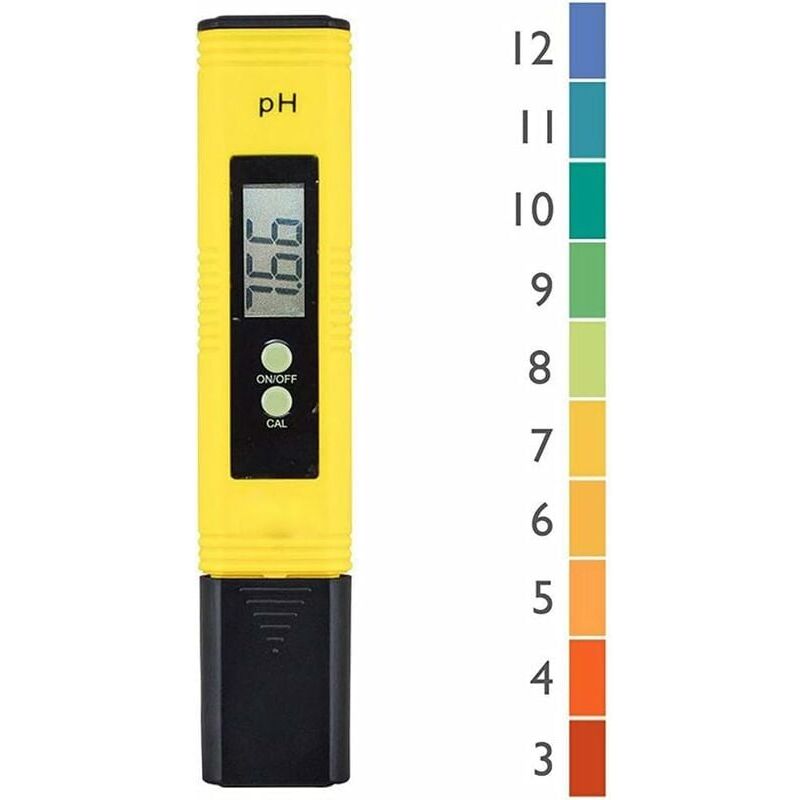 foto del prodotto cyslmuk tester ph professionale, funzione di calibrazione automatica, adatto per il campo di misura di acquari e piscine