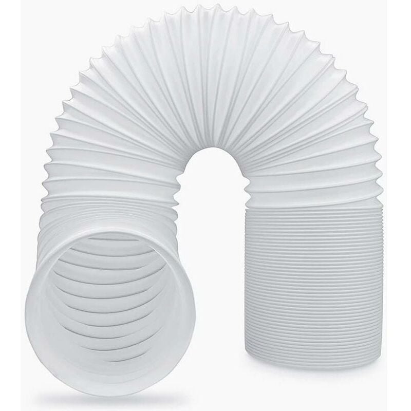 foto del prodotto cyslmuk tubo flessibile di scarico in pvc kit tubo di ventilazione universale per condizionatore d aria mobile 13 cm 13 cm, lunghezza 200 cm 