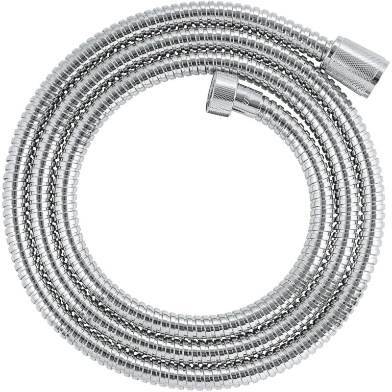 foto del prodotto cyslmuk tubo flessibile per doccia in metallo lunghezza 120 cm, tubo flessibile per doccia in acciaio inox sotto pressione tubo flessibile per