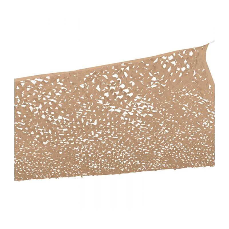foto del prodotto cyslmuk vela ombreggiante rettangolare 3x4 m, design color sabbia, mimetica, rete di protezione solare, rete da campo per esterni loy
