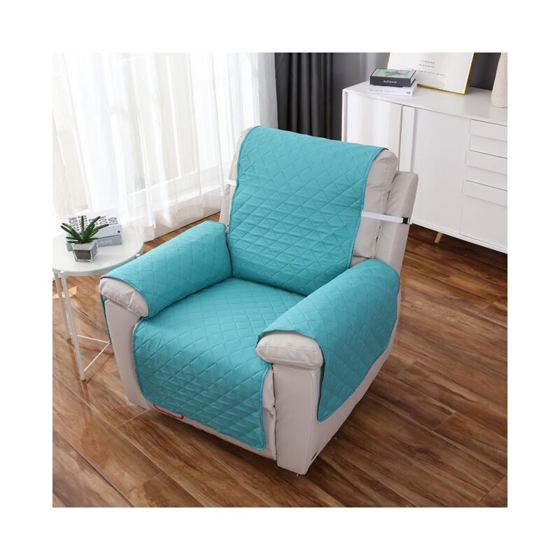 foto del prodotto cyslmuk verde menta 55 200cm copripoltrona relax a 1 posto, copridivano reclinabile impermeabile per camera da letto
