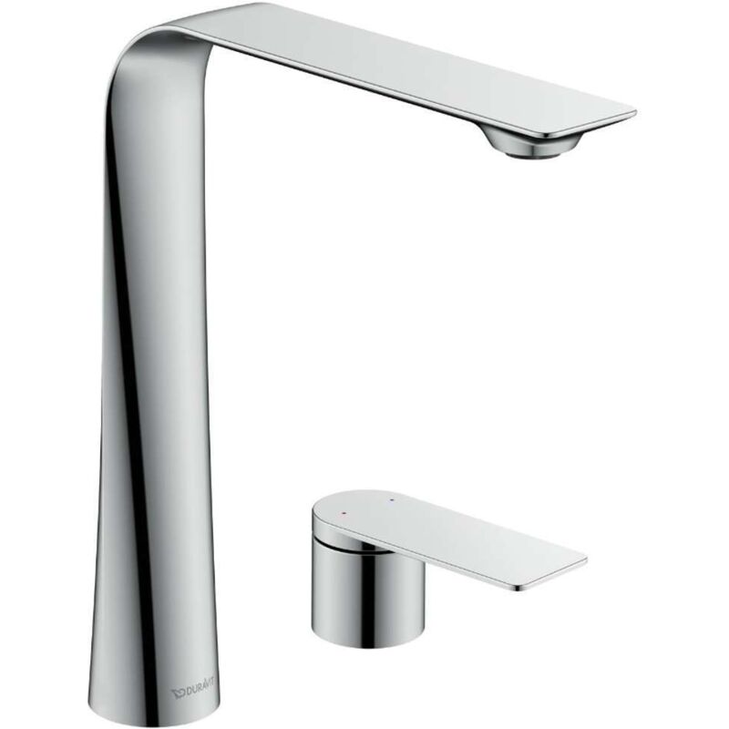 foto del prodotto d.1 m langeur lavabo 2 trous xl, sans vidage escamotable, - duravit