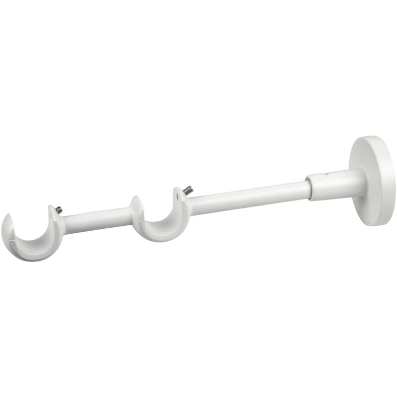 foto del prodotto d.20 1 supporto doppio bianco