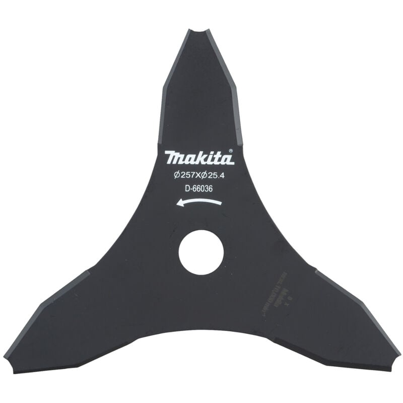 foto del prodotto d 66036 lama metallo decespugliatori 255mm foro 25,4mm spessore 3 3t makita