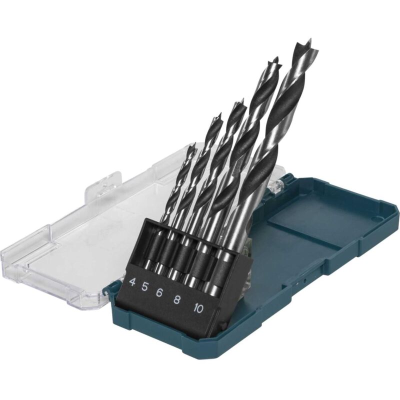 foto del prodotto d 72861 set di punte per legno 4 10 mm makita