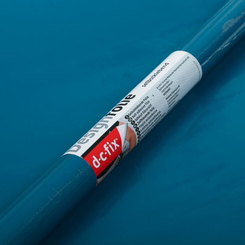 foto del prodotto d c fix plastica adesiva d c fix 45x200 cm uni petrol lucido