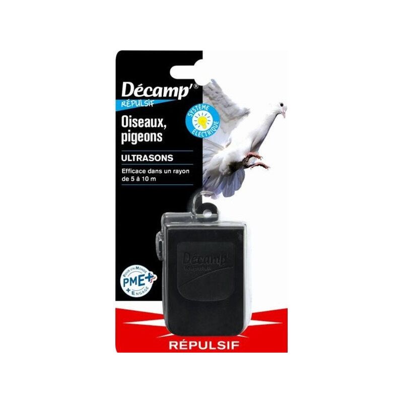 foto del prodotto d camp' - decamp' repellente anti-piccioni ad ultrasuoni