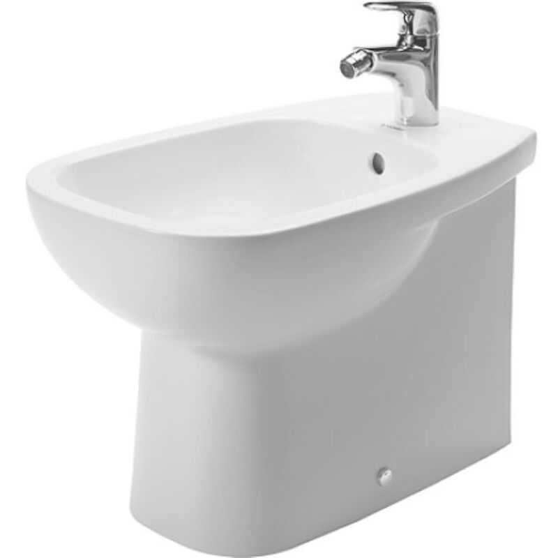 foto del prodotto d-code bidet filo parete 1 foro filo parete codice prod 22411000002 - duravit