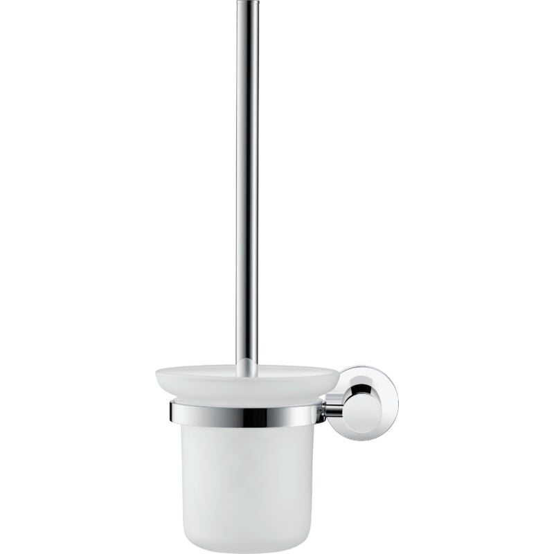 foto del prodotto d code scopino wc a parete, vetro opaco cromo 0099271000 duravit