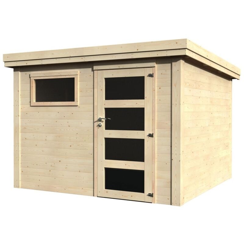 foto del prodotto d cor et jardin casa 275x275 in legno 28 mm da giardino rimessa per attrezzi casetta depandance