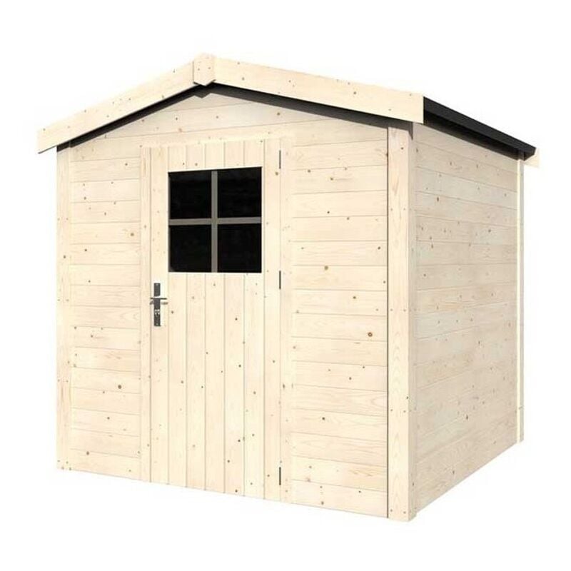foto del prodotto d cor et jardin casetta in legno 2x2 a pannelli 19 mm moderna casina porta attrezzi da giardino