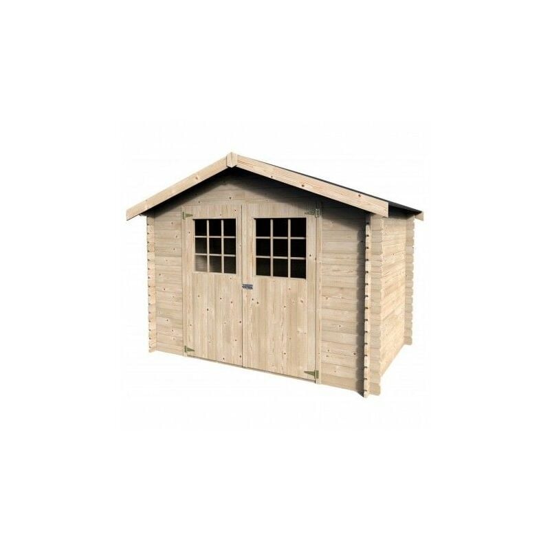 foto del prodotto d cor et jardin casetta in legno gran flodova. 28 mm. 300x300 cm. 8,88 m 