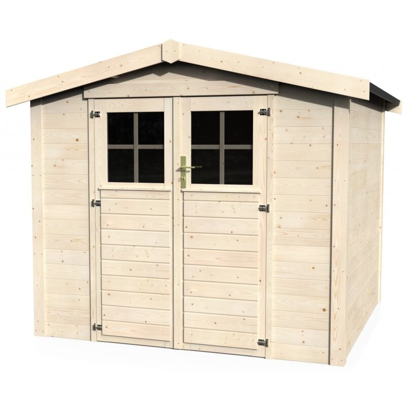 foto del prodotto d cor et jardin casetta in legno in abete 2,30x2,17 con porta