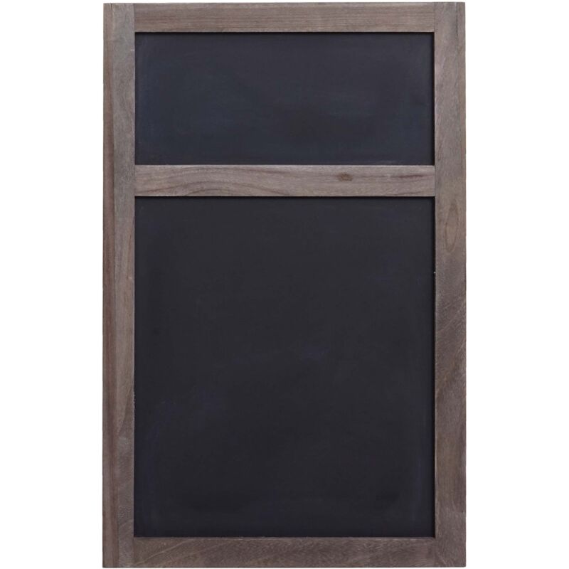 foto del prodotto d coshop26 1x tabellone pubblicitario in gesso 55x34x2 cm legno invecchiato grigio marrone 040008574