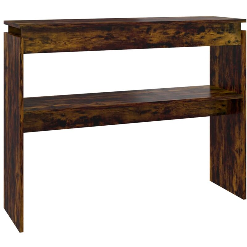 foto del prodotto d coshop26 consolle da ingresso funzionale ed elegante con ripiano 102 x 30 x 80 cm in derivati del legno dec031779