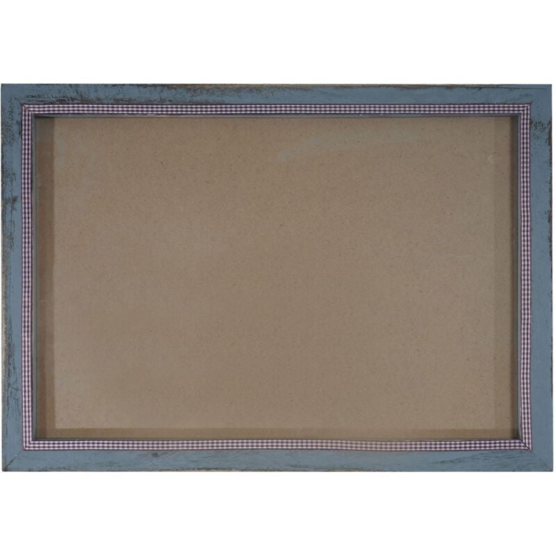 foto del prodotto d coshop26 cornice da parete per foto formato 21x30 cm aspetto rustico vintage in legno di pino grigio 040006096