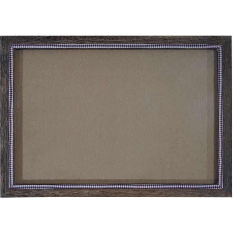 foto del prodotto d coshop26 cornice da parete per foto formato 41x61 cm aspetto rustico vintage in legno di pino marrone 040006098