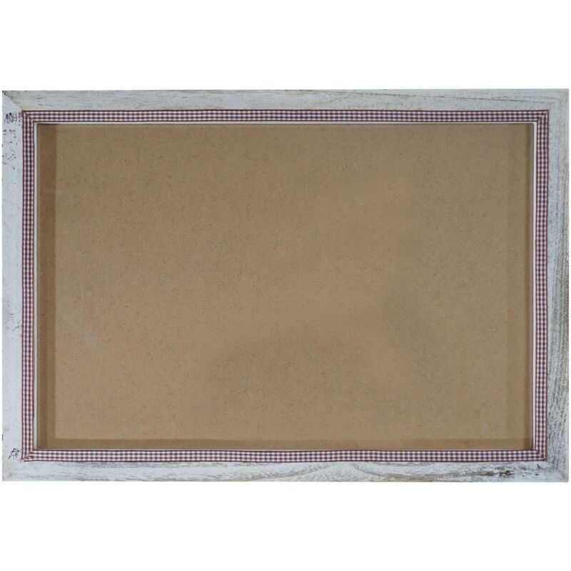 foto del prodotto d coshop26 cornice portafoto da parete misura foto 41x61 cm effetto invecchiato in legno bianco 040006097