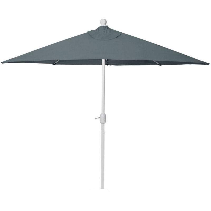 foto del prodotto d coshop26 ombrellone semicircolare balcone terrazzo uv 50 poliestere alluminio 3kg con portata 300 cm antracite senza supporto 040003897