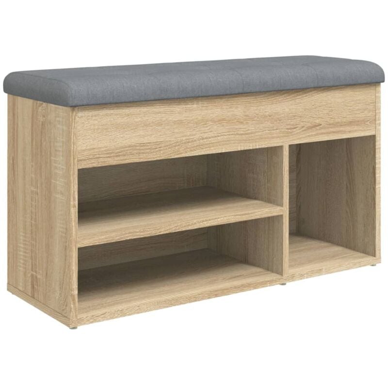 foto del prodotto d coshop26 panca portascarpe color quercia 82 x 32 x 45,5 cm multistrato marrone dec024895