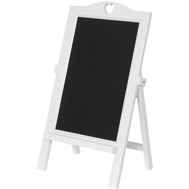 foto del prodotto d coshop26 pannello pubblicitario in gesso per interni ed esterni 66x37x27 cm aspetto vintage invecchiato bianco 040004309