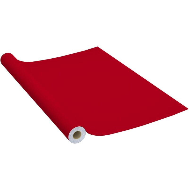 foto del prodotto d coshop26 pellicola autoadesiva per mobili rosso 500x90 cm pvc dec022139
