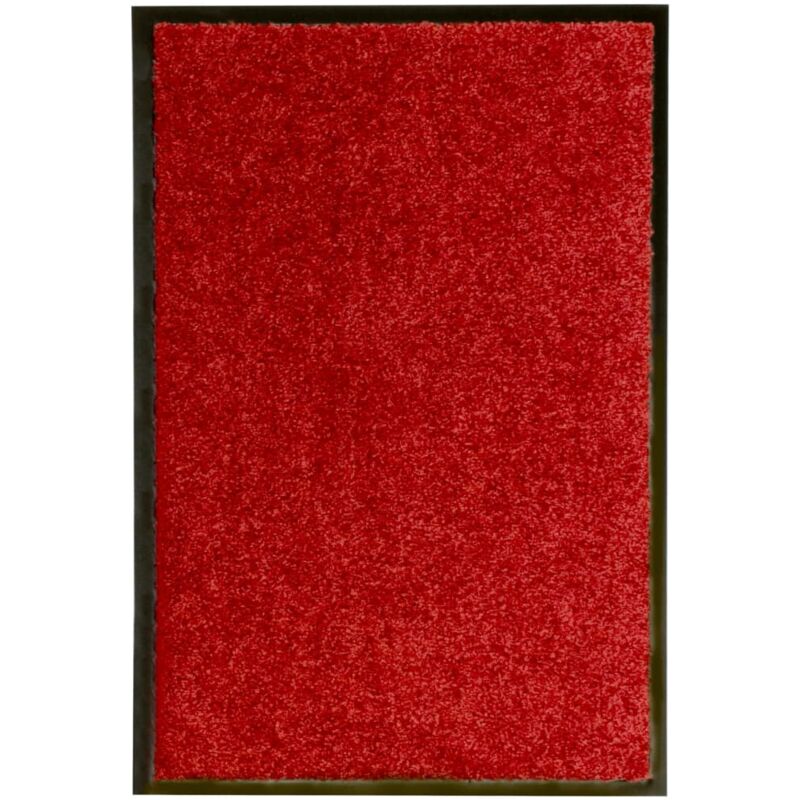foto del prodotto d coshop26 zerbino lavabile rosso 40x60 cm dec023183