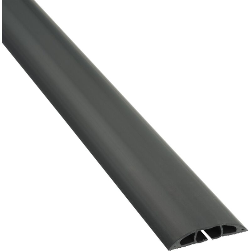 foto del prodotto d line cc 1 9m canalina pavimento, canalina cavi, canalina passacavi calpestabile, passacavo a pavimento cavit per cavi 17mm larghezza x 9mm