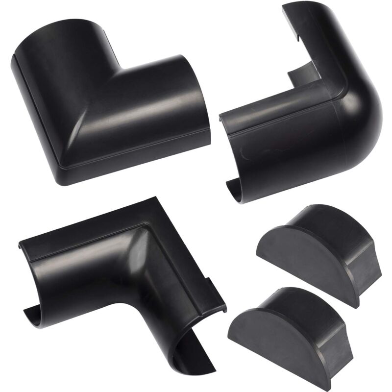 foto del prodotto d line cloap5025b accessori a scatto canalina 50mm larghezza x 25mm altezza nero