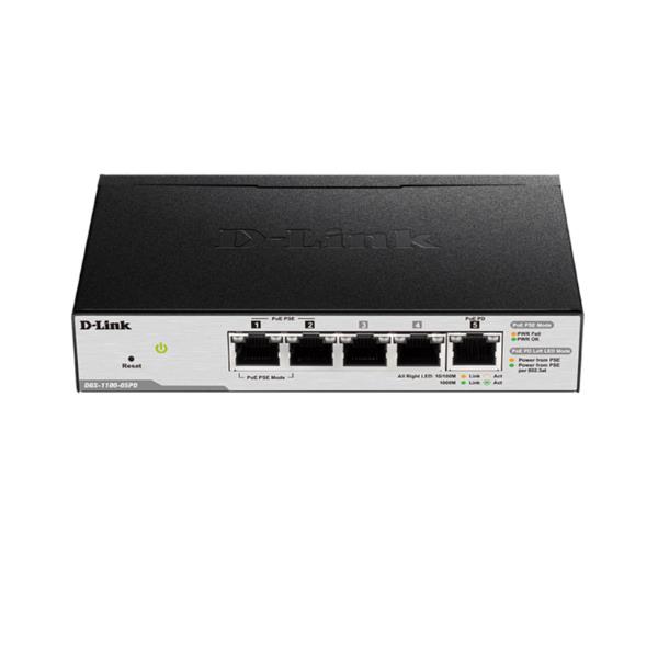 foto del prodotto d link dgs 1100 08pv2 gestito l2 l3 gigabit ethernet 10 100 1000 supporto power over ethernet poe nero