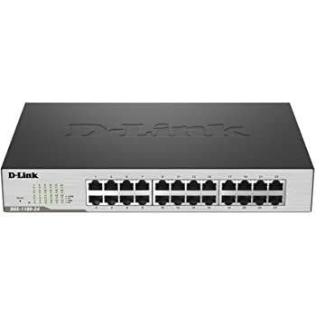 foto del prodotto d link dgs 1100 24v2 switch di rete gestito l2 gigabit ethernet 10 100 1000 1u nero