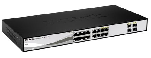 foto del prodotto d link dgs 1210 16 gestito l2 gigabit ethernet 10 100 1000 nero