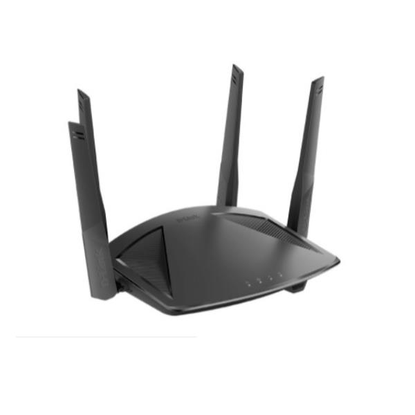 foto del prodotto d link dir x1860 router wireless gigabit ethernet dual band 2.4 ghz 5 ghz nero