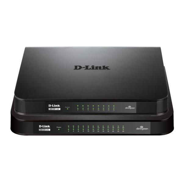foto del prodotto d link go sw 24g non gestito l2 gigabit ethernet 10 100 1000 1u nero