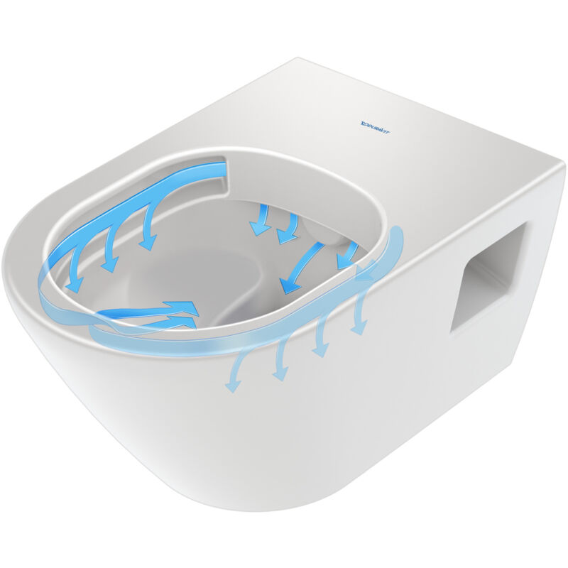 foto del prodotto d neo wc sospeso, rimless, bianco 2578090000 duravit