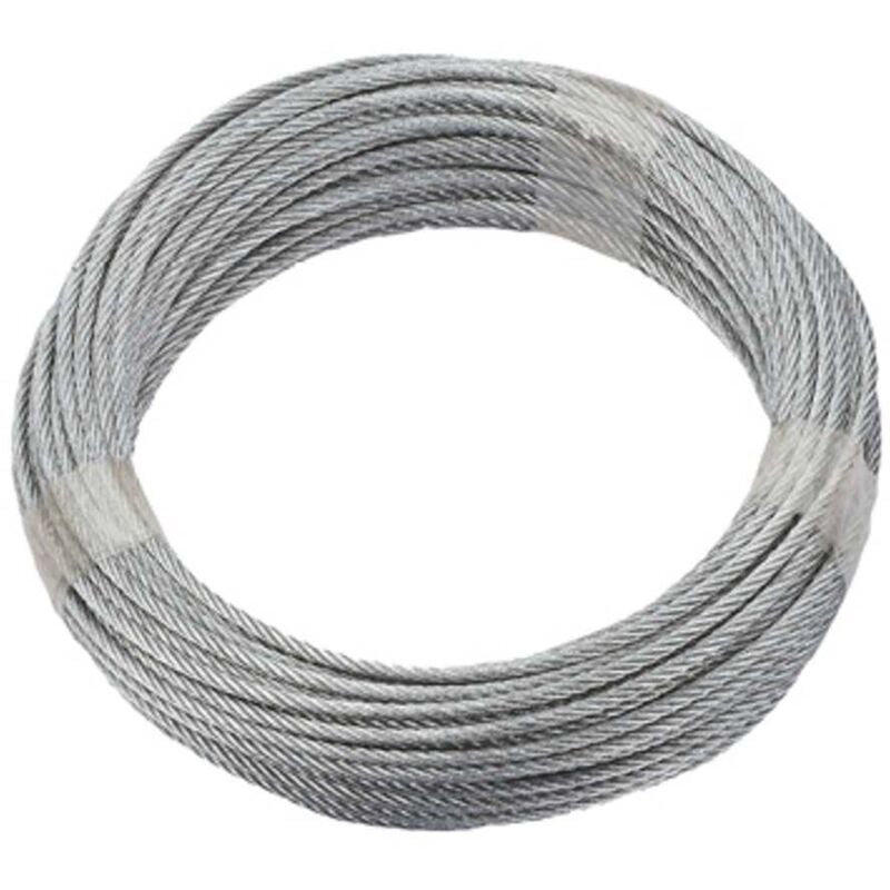foto del prodotto d rner helmer fune in acciaio zincato x l 3 mm x 20 m 190381 grigio