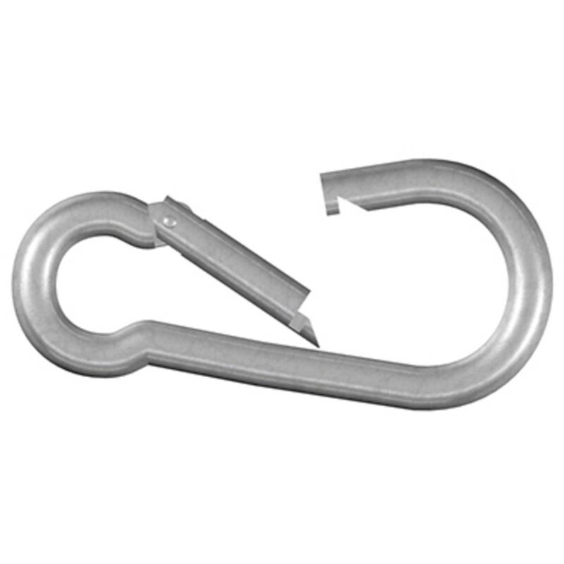 foto del prodotto d rner helmer moschettone con gancio 4 mm zincatura galvanica 4815034 40 mm 20 pz.