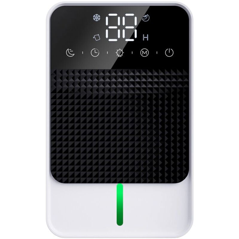foto del prodotto d shumidificateur, d shumidificateur pour petite chambre 2 vitesses d shumidificateur silencieux avec mode veille 7 lumi res de couleur, arr t