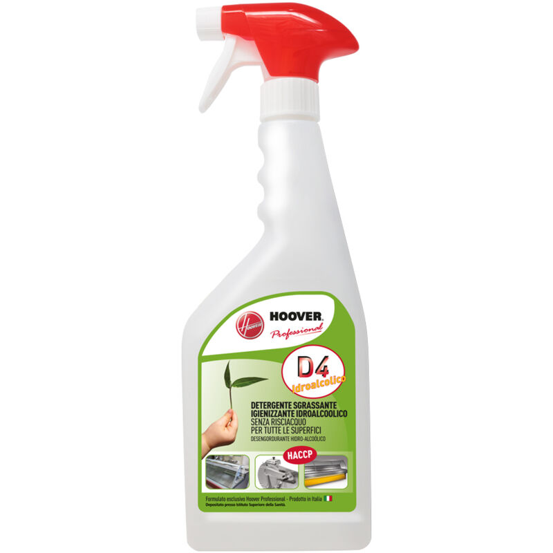 foto del prodotto d4 detergente sgrassante idroalcolico igienizzante