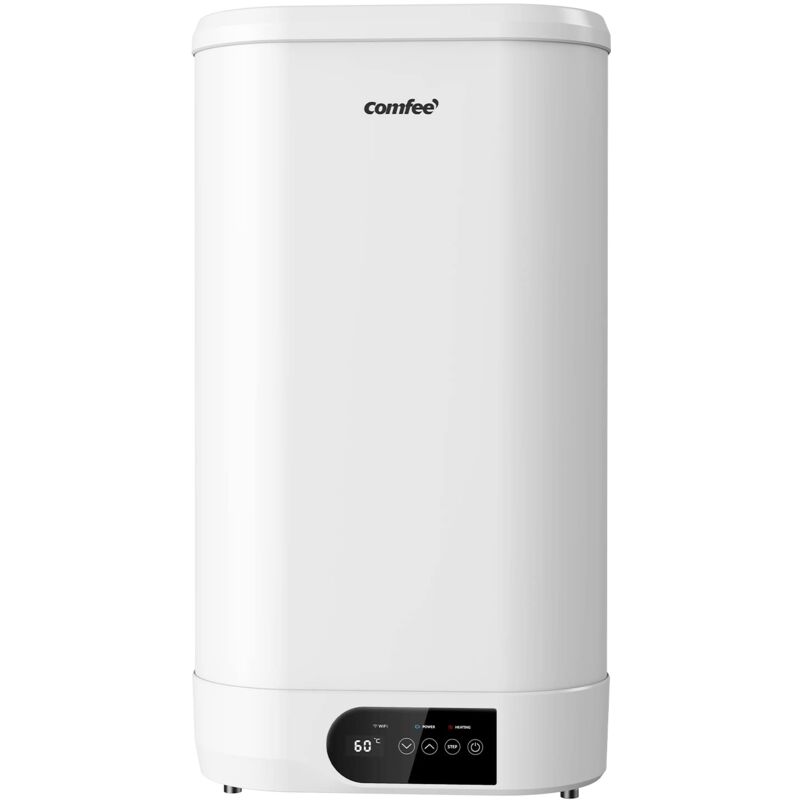 foto del prodotto d50 15ed3 scaldabagno elettrico murale ad accumolo 50 l sopra lavello ad accumulo compatto facile da installare comfee