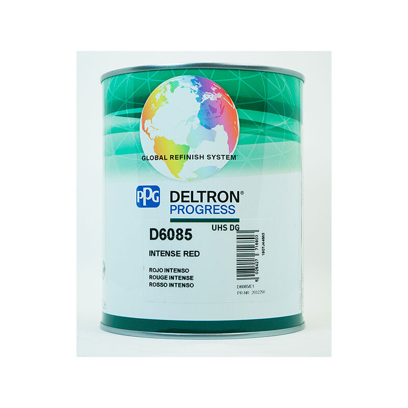 foto del prodotto d6085 deltron uhs intense red litri 1 ppg