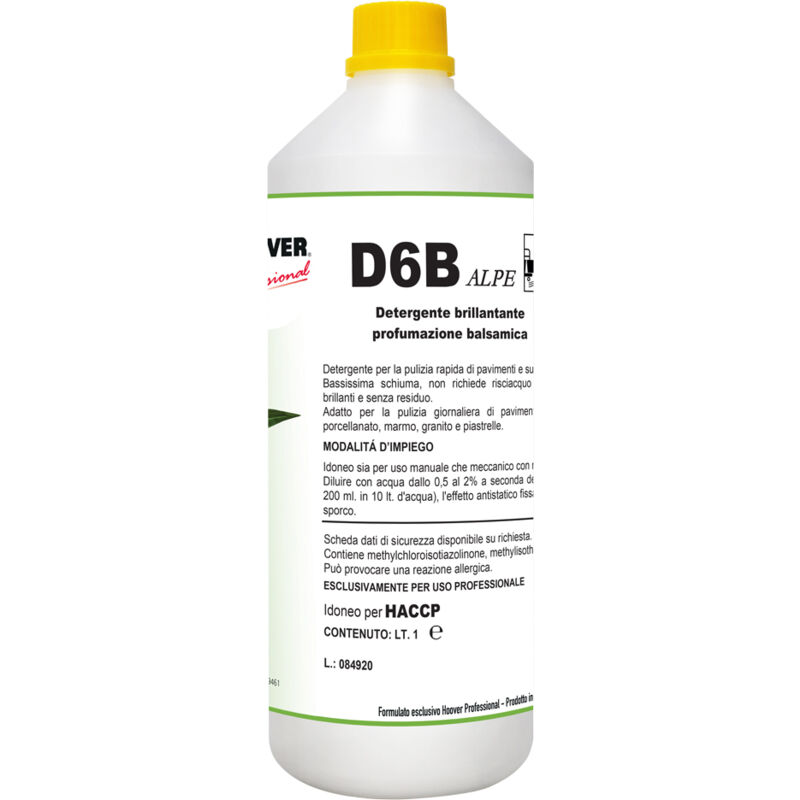 foto del prodotto d6b alpe detergente brillantante