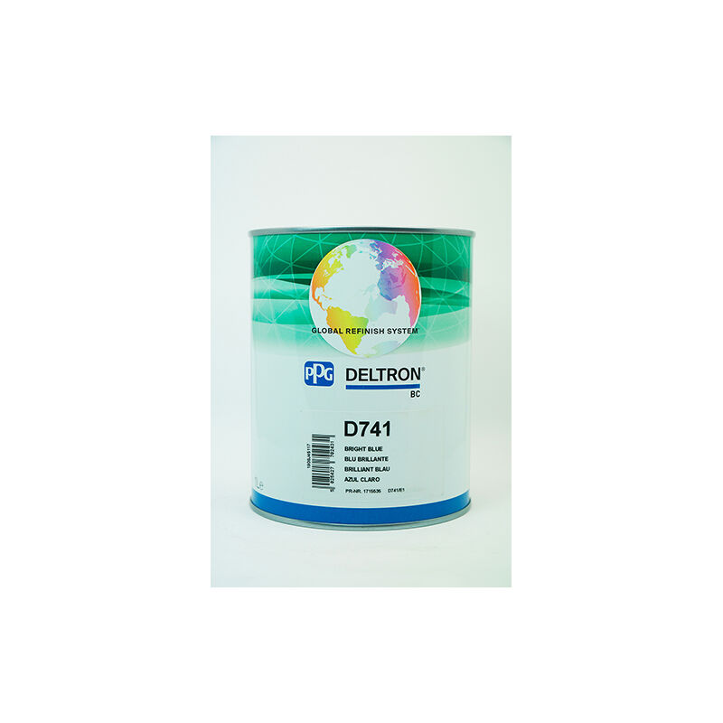foto del prodotto d741 deltron blue litri 1 ppg