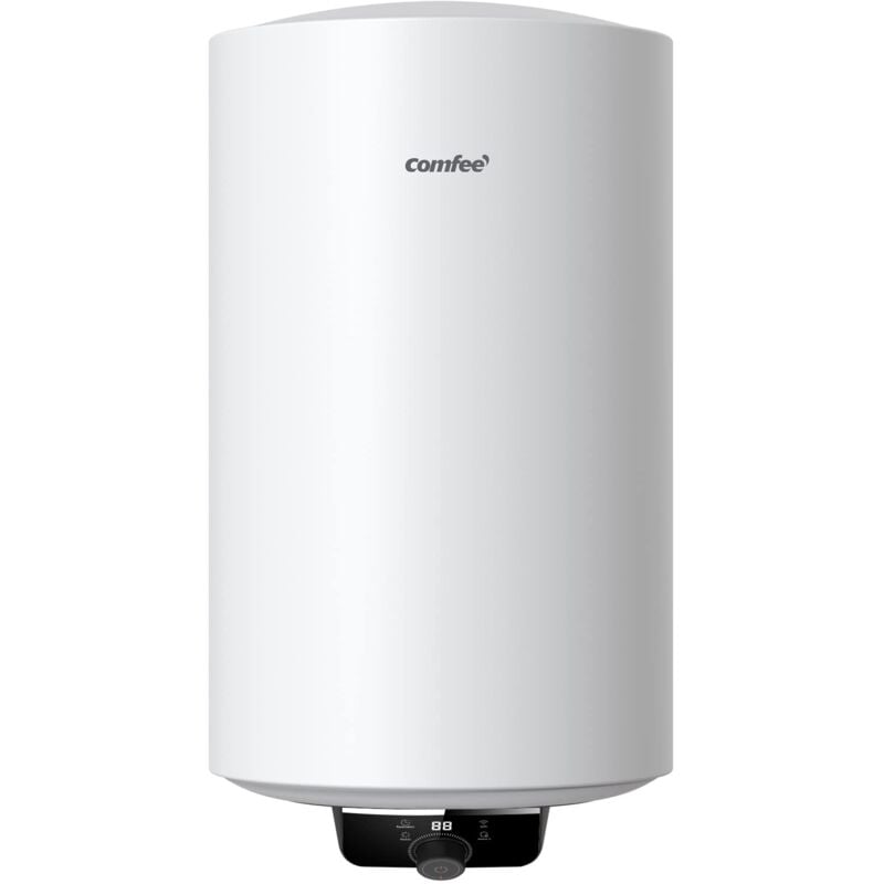 foto del prodotto d80 15efg scaldabagno elettrico murale ad accumolo 80 l sopra lavello ad accumulo compatto facile da installare comfee