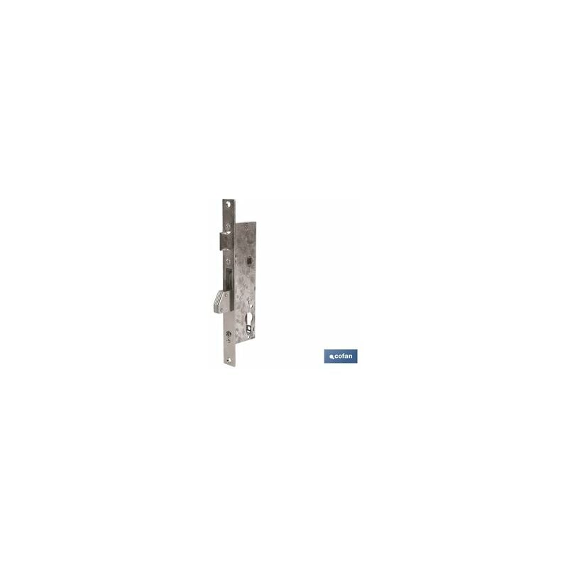 immagine 0 del prodotto d85e38 serratura a leva da infilare inox corta l. 