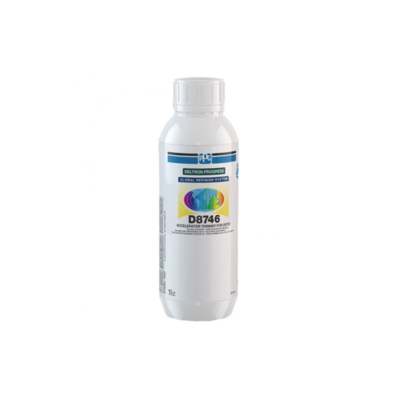 foto del prodotto d8746 diluente lento per trasparente d8175 litri 1 ppg