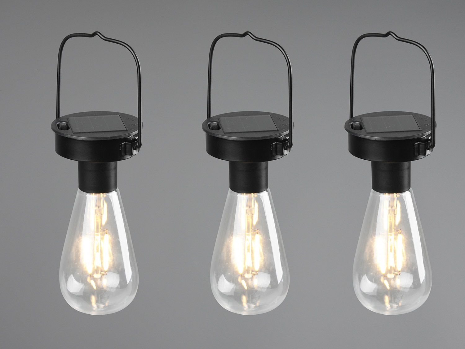 foto del prodotto da esterno a led smd in acciaio inossidabile nero opaco