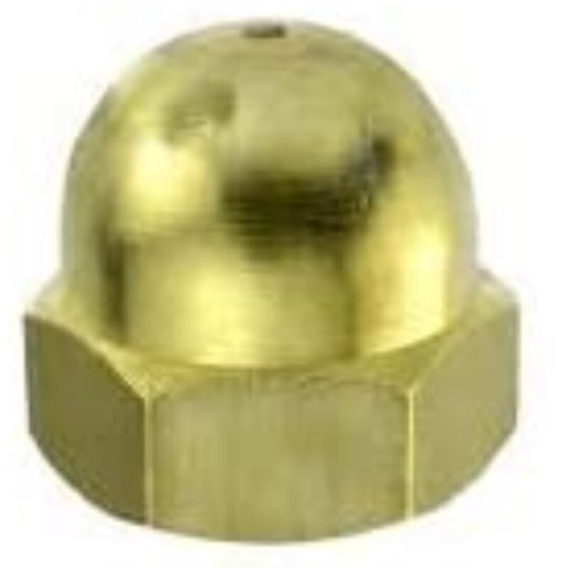 foto del prodotto dadi ciechi ottone mm.10 blister
